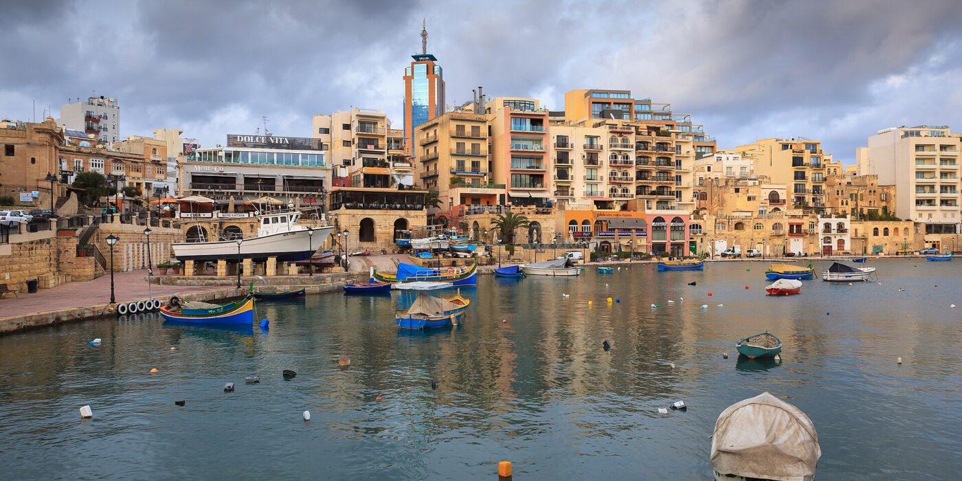 EC English Malta — St Julian's, Spinola Bay
