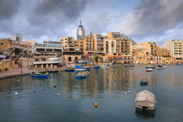 EC English Malta — St Julian's, Spinola Bay